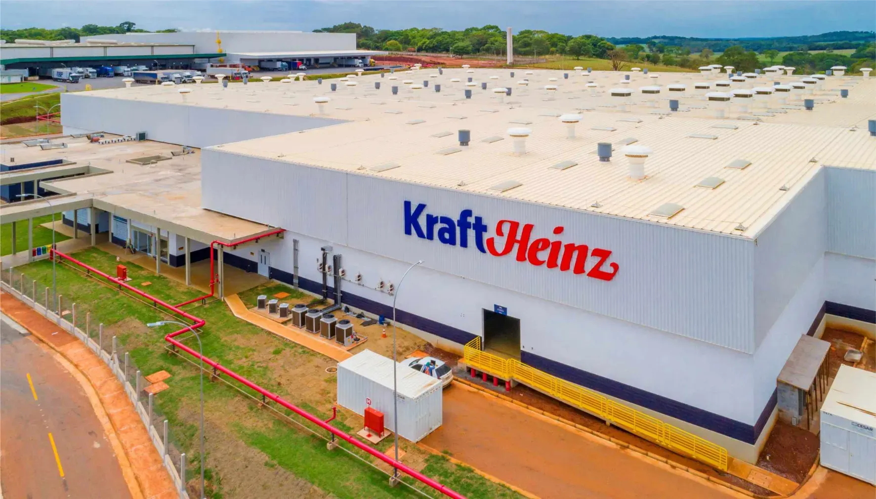 Destaque em construções para o setor Alimentício.Kraft Heiz – Nerópolis/GO.