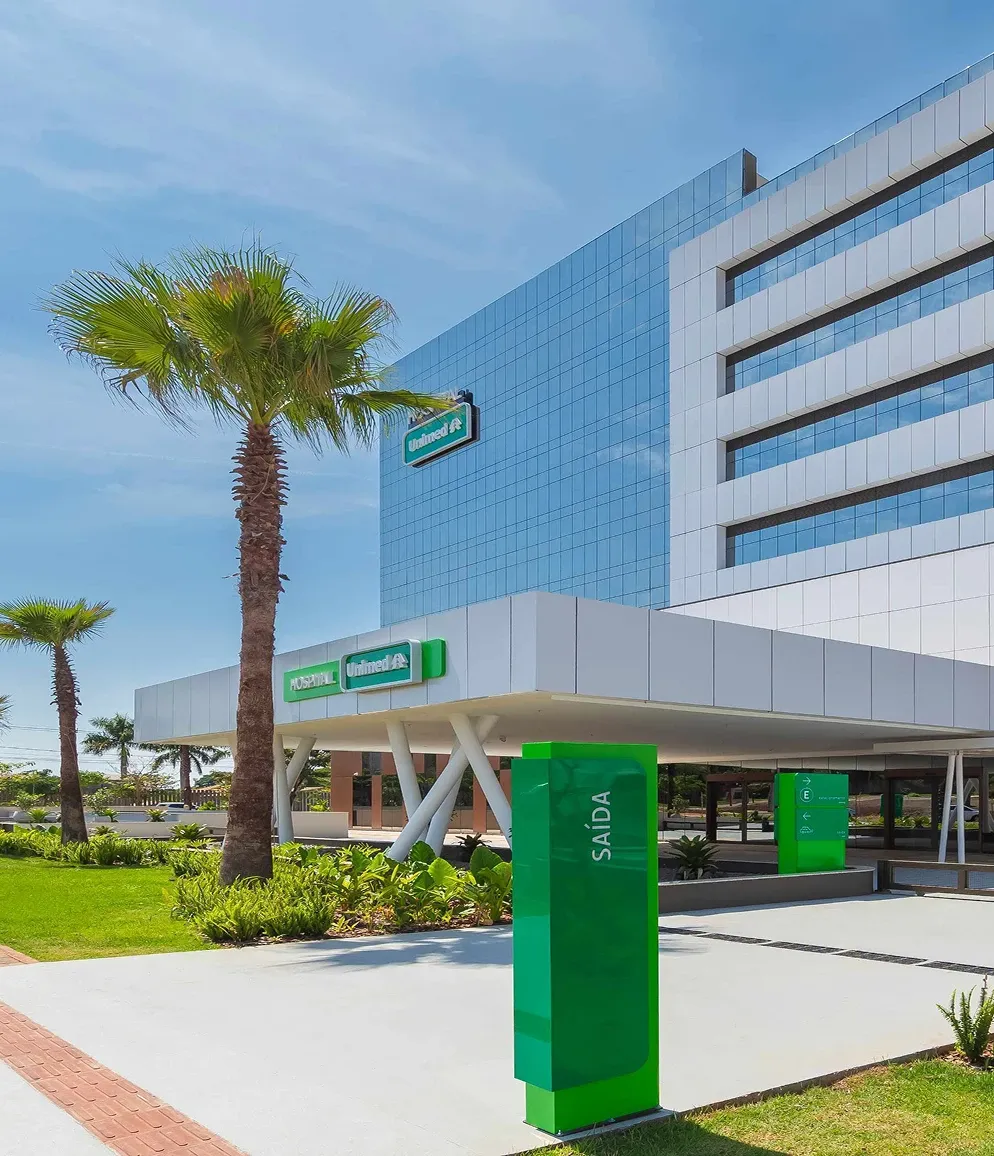 Fachada do Hospital Unimed Londrina